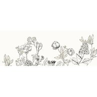 Dekor Arté Origami plants B lesk rektifikovaný 33x90