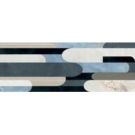 Dekor Arté Vero geo lesk rektifikovaný 33x90