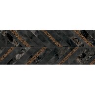 Dekor Arté Vero chevron lesk rektifikovaný 33x90