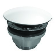 Výpusť 9916BIMT umyvadlová bílá mat s keram zátkou