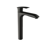 Elite umyvadlová stojánková vysoká baterie E12B, černá UH00089B