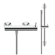 Fresh sprchová nástěnná, růžice, posuvný držák, Cr UH00435