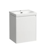 Lani skříňka pod umyvadlo 44x52 1 dvířka, závěsy vlevo, pro umyvadlo H8150810001041 bílá mat H4035011122601