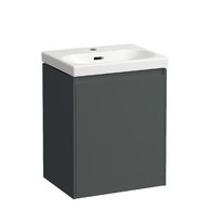 Lani skříňka pod umyvadlo 44x52 1 dvířka, závěsy vlevo, pro umyvadlo H8150810001041 šedá traffic H4035011122661