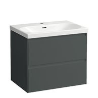 Lani skříňka pod umyvadlo 64x52 se 2 zásuvkami, pro umyvadlo H8100840001041 šedá traffic H4035421122661