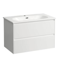 LANI 80 skříňka bílá lesk umyvadlo LUA 80 SLIM H8600872611041