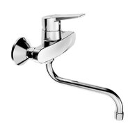 Baterie Hansa Twist dřezová nástěnná chrom, 09692193