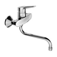 Baterie Hansa Twist dřezová nástěnná chrom, 09692195