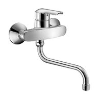 Baterie Hansa Vantis dřezová nástěnná chrom, 52532103