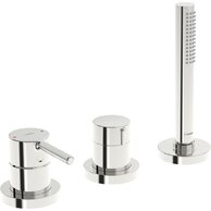 Nadomítkový díl Hansa Vantis pro podomítkovou vanovou baterii chrom, 54709007