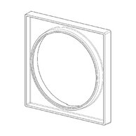 Nástavec Hansa Bluebox sada 15mm 150x150mm, 59914192