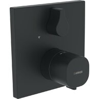 Nadomítkový díl Hansa Living pro podomítkovou vanovou baterii černá mat, 8114956233