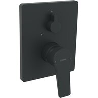 Nadomítkový díl Hansa Twist pro podomítkovou vanovou baterii černá mat, 8984908333