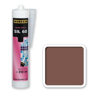 Silikon sanitární Murexin SIL 60 mittelbraun 310 ml