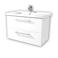 Tomi SZZ2 90 spodní skříňka BÍLÁ lesk/BÍLÁ lesk včetně umyvadla GRACE 90 172282