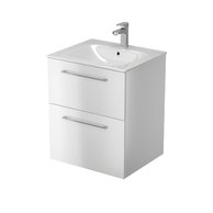 STAR SZZ2 60 sp.skříň 2 zásuv. bílá/bílá CROP 60