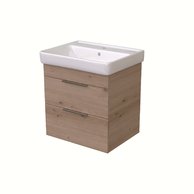 BENU SZZ2 60 spodní skříňka 2-zásuvková KARAMEL/KARAMEL včetně umyvadla Q 60 T05  807375