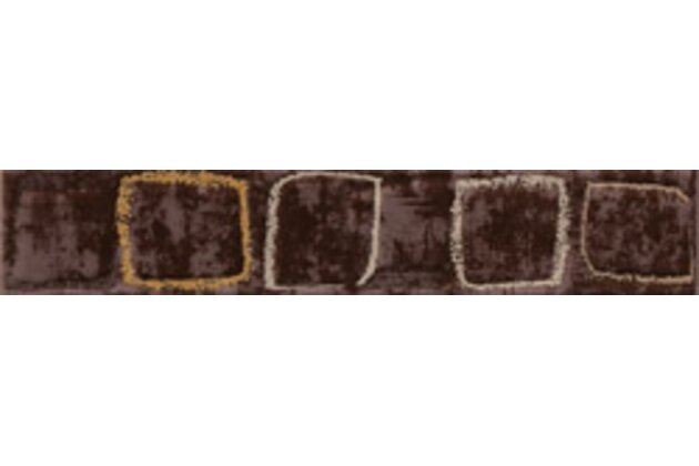 Listela Rako Concept hnědá lesk 5x25 WLAH5011