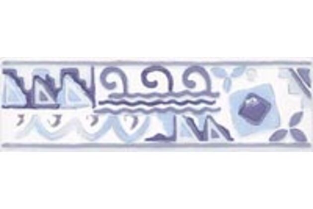 Listela Rako Lucie vícebarevná mat 6x20 WLAED114