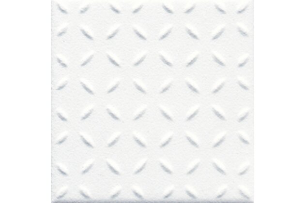 Dlažba Rako Pool bílá struktura mat 10x10 GRH0K223