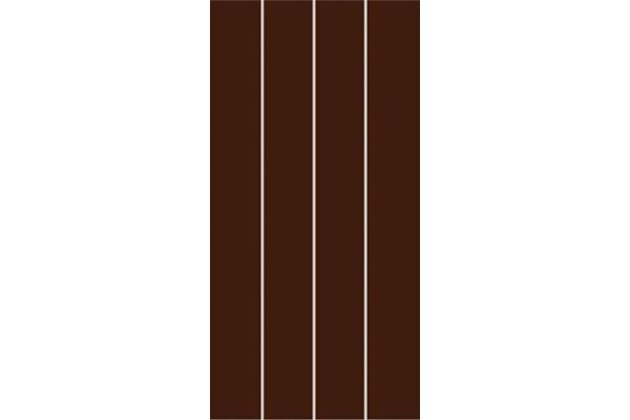 Dekor Rako Concept Plus hnědá lesk 20x40 WIFMB009