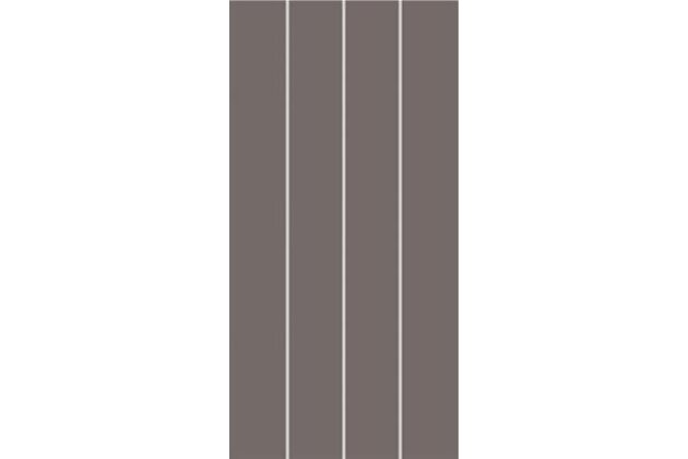 Dekor Rako Concept Plus tmavě šedá lesk 20x40 WIFMB011