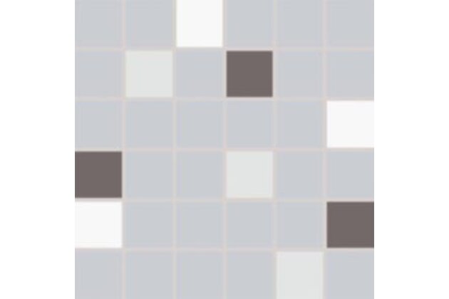 Mozaika Rako Concept Plus šedá lesk rektifikovaná 30x30 WDM05010