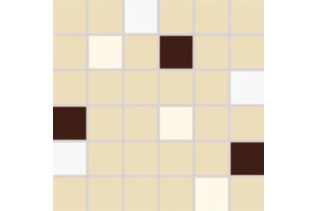 Mozaika Rako Concept Plus béžová lesk rektifikovaná 30x30 WDM05008