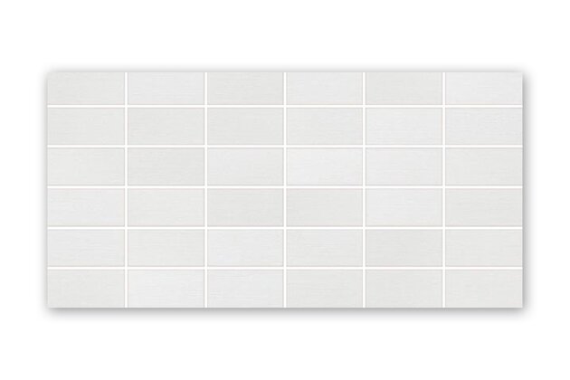 Mozaika Rako Fashion bílá mat rektifikovaná 30x60 DDMBG622