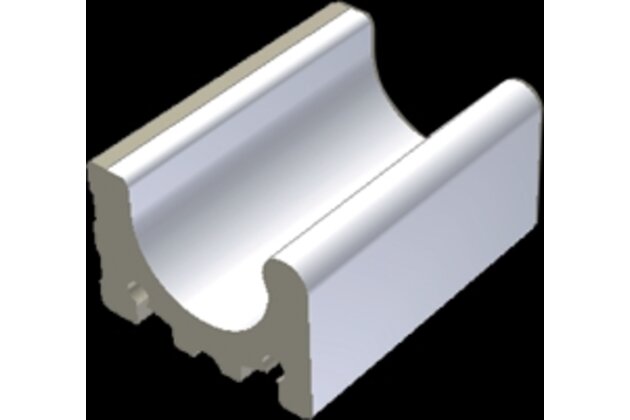 Přelivový žlábek Rako Pool Wiesbaden bílá mat 15x20 XPP54023