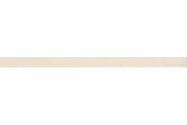 Listela Rako Textile slonová kost lesk 2x40 WLAMG001