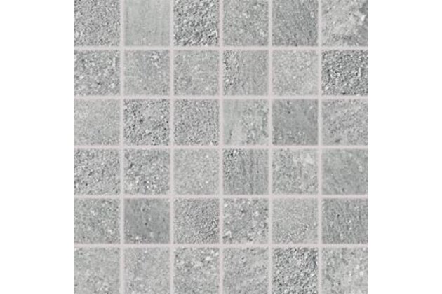 Mozaika Rako Stones šedá mat rektifikovaná 30x30 DDM06667