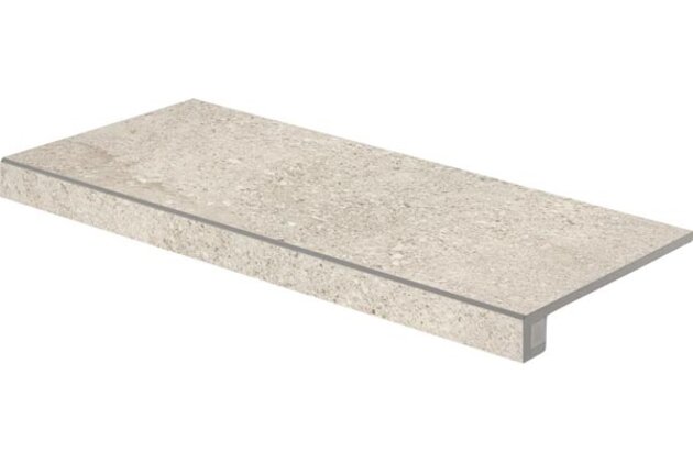 Tvarovka schodová Rako Stones hnědá struktura mat rektifikovaná 30x60 DCESE669