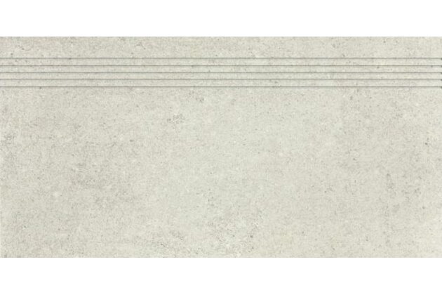 Schodovka Rako Cemento šedobéžová mat rektifikovaná 30x60 DCPSE662