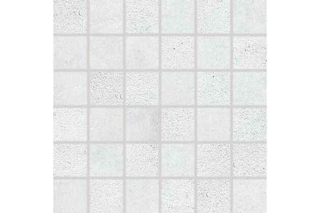 Mozaika Rako Cemento světle šedá mat rektifikovaná 30x30 DDM06660