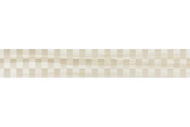 Listela Rako Charme světle béžová lesk 9x60 WLASP035