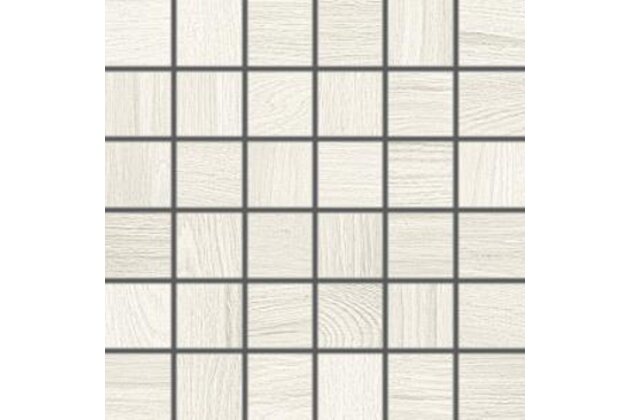 Mozaika Rako Board světle šedá mat rektifikovaná 30x30 DDM06140