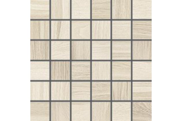 Mozaika Rako Board světle béžová mat rektifikovaná 30x30 DDM06141