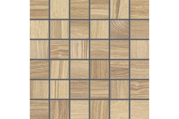 Mozaika Rako Board béžová mat rektifikovaná 30x30 DDM06142