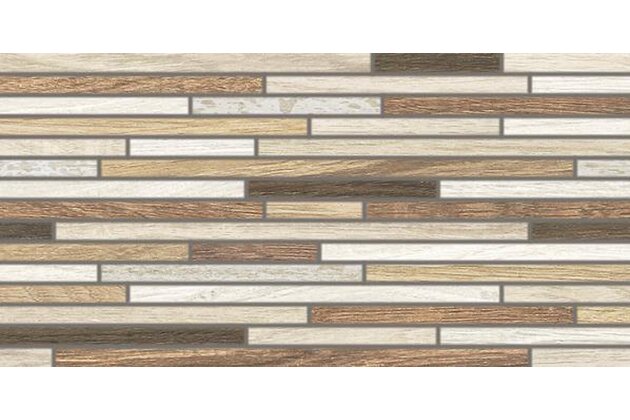 Dekor Rako Board vícebarevná mat rektifikovaný 30x60 DDPSE023