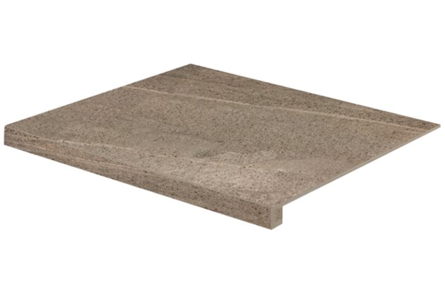 Tvarovka schodová Rako Random hnědá mat rektifikovaná 53x60 DCF65677