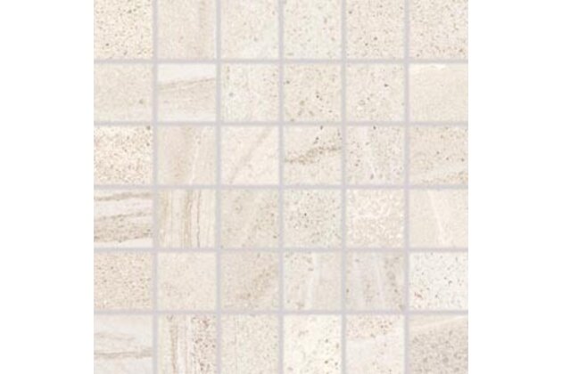 Mozaika Rako Random světle béžová mat rektifikovaná 30x30 DDM06676