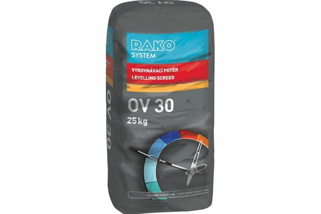 Vyrovnávací potěr Rako OV30 25 kg B.OV30.R025