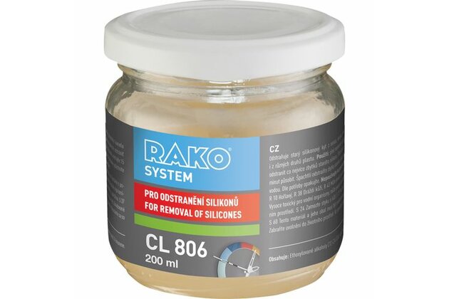 Čistič Rako CL806 pro odstranění silikonů 0,2 l B.CL806.RX20