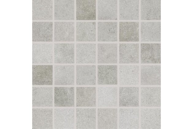 Mozaika Rako Form šedá mat rektifikovaná 30x30 DDM05696