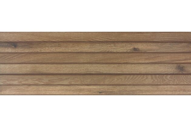 Obklad Rako Base hnědá struktura mat rektifikovaný 30x90 WR1V5434