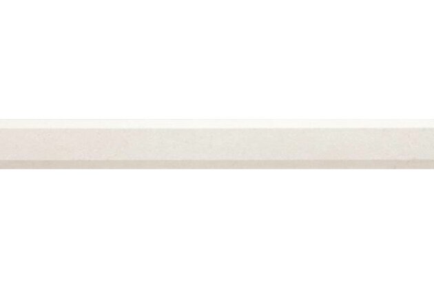 Listela reliéfní Rako Base slonová kost struktura mat rektifikovaná 7x60 WLRSP430