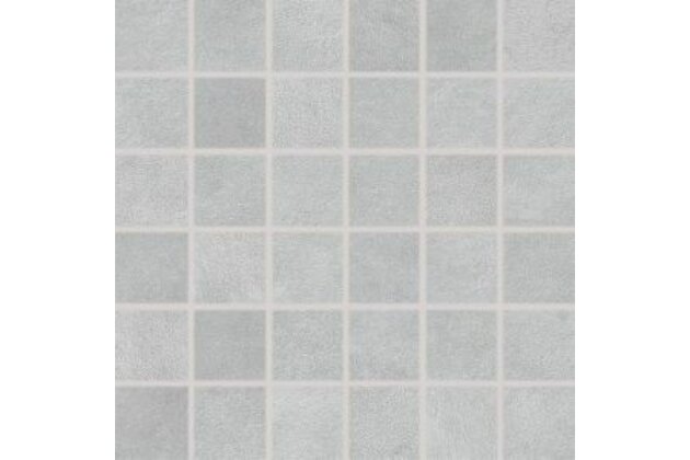 Mozaika Rako Extra světle šedá struktura mat rektifikovaná 30x30 DDM06723