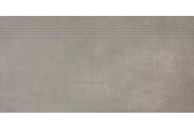 Schodovka Rako Extra hnědošedá struktura mat rektifikovaná 40x80 DCP84721