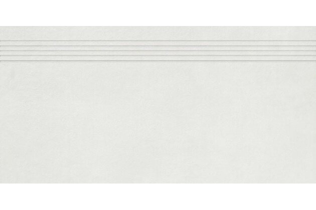 Schodovka Rako Extra bílá struktura mat rektifikovaná 40x80 DCP84722